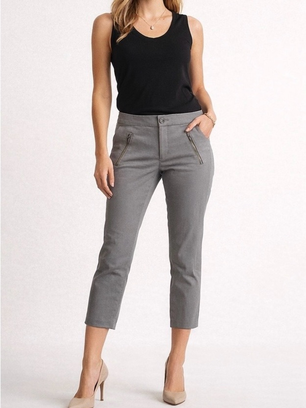 New Banana Republic SloanFit Low Rise Crop Size 2Reg NWT